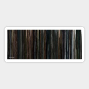 The Last of Us Game Barcode Visualization Sticker